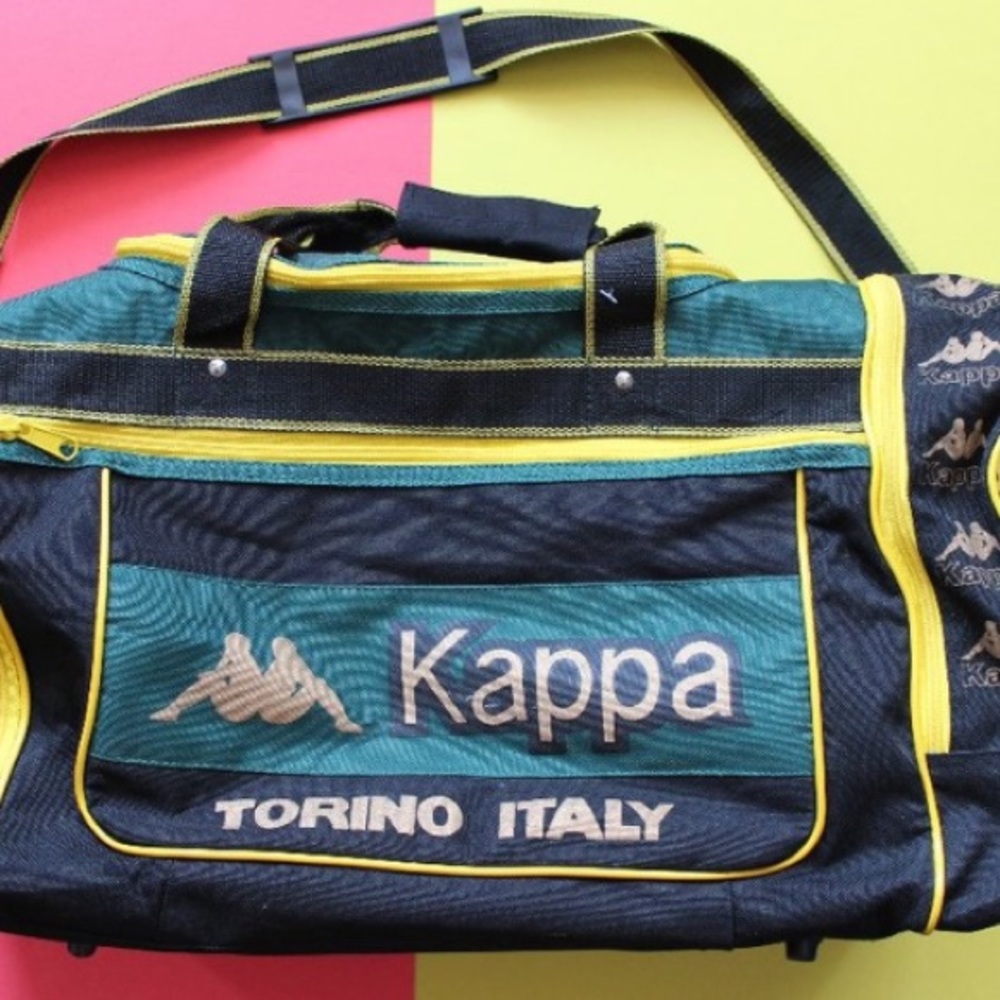 Kappa Torino Italy Duffel Bag (Jamaican colours)